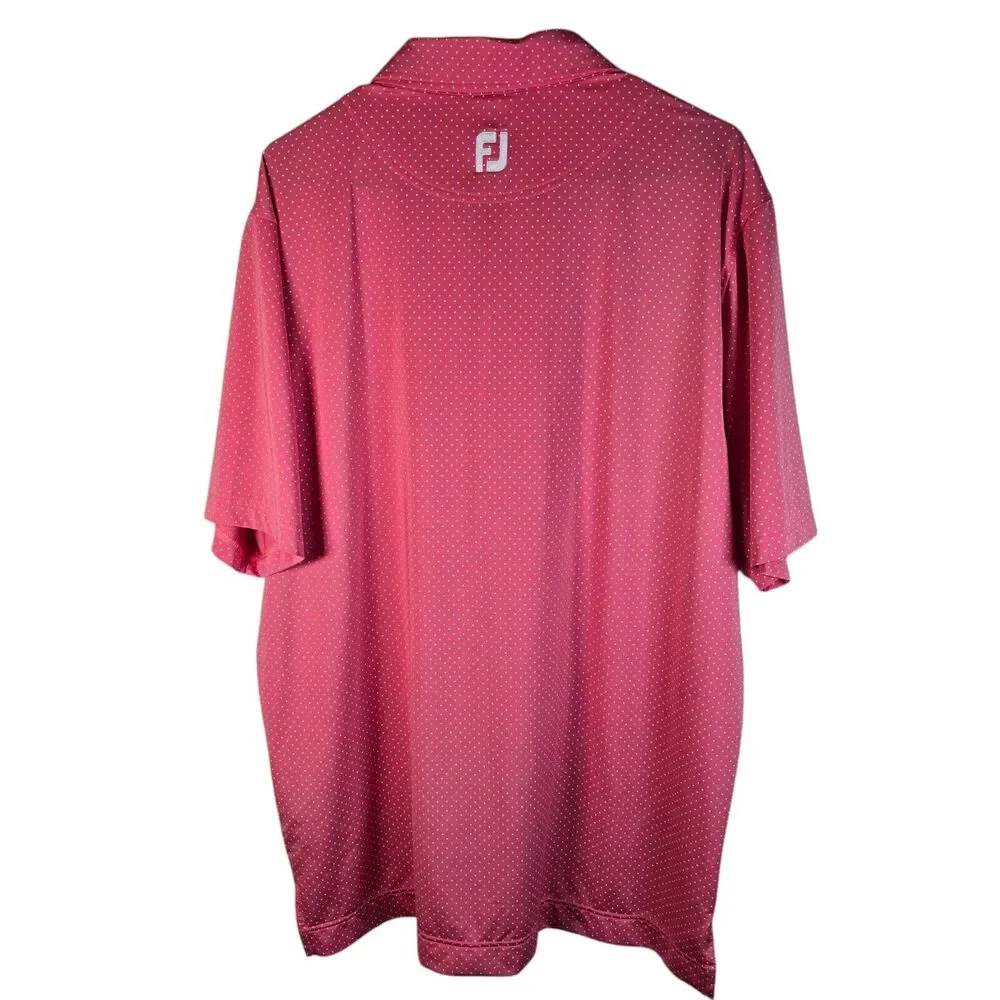 FootJoy Polo Mens Large Golf Logo Performance Hunt Valley Maryland Country Club